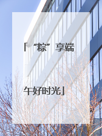 “粽”享端午好时光