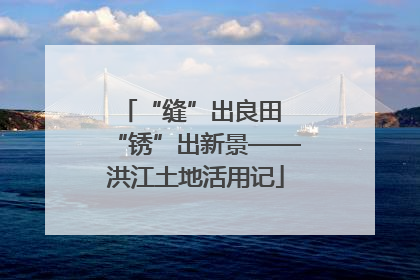 “缝”出良田 “锈”出新景——洪江土地活用记