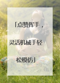 点赞挥手，灵活机械手轻松模仿