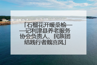石榴花开暖桑榆——记利津县养老服务协会负责人、民族团结践行者魏喜凤