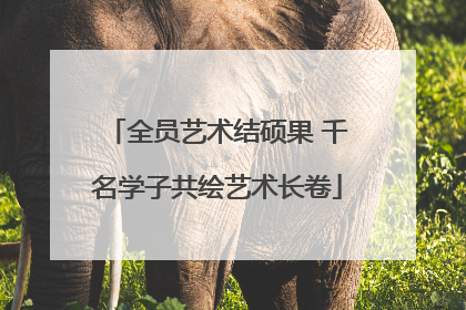 全员艺术结硕果 千名学子共绘艺术长卷