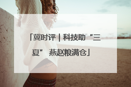 冀时评｜科技助“三夏” 燕赵粮满仓