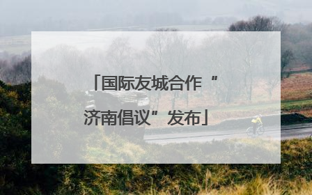 国际友城合作“济南倡议”发布