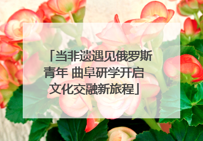 当非遗遇见俄罗斯青年 曲阜研学开启文化交融新旅程