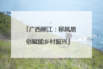 广西柳江：移风易俗赋能乡村振兴