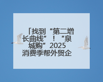 找到“第二增长曲线”！“泉城购”2025消费季帮外贸企业打开新通道