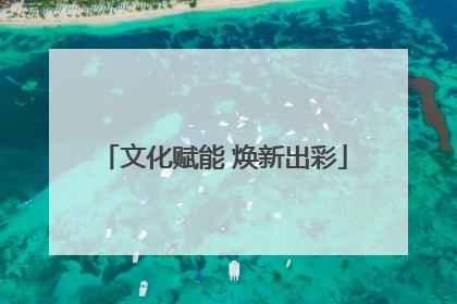 文化赋能 焕新出彩