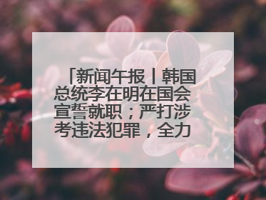 新闻午报丨韩国总统李在明在国会宣誓就职；严打涉考违法犯罪，全力维护高考安全公平考试环境