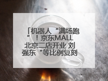 机器人“满场跑”！京东MALL北京二店开业 刘强东“等比例复刻”能否带火线下“618”？