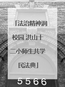 法治精神润校园 洪山十二小师生共学民法典