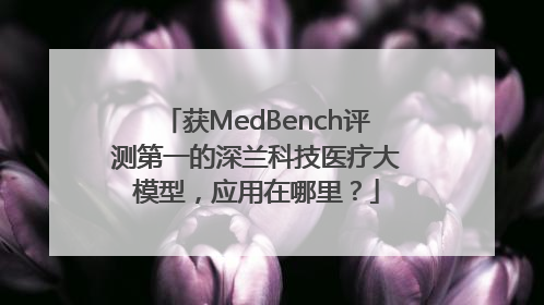 获MedBench评测第一的深兰科技医疗大模型，应用在哪里？