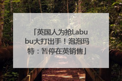 英国人为抢Labubu大打出手！泡泡玛特：暂停在英销售