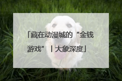 藏在动漫城的“金钱游戏”丨大象深度