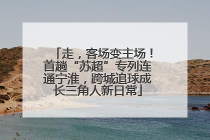 走，客场变主场！首趟“苏超”专列连通宁淮，跨城追球成长三角人新日常