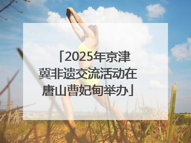 2025年京津冀非遗交流活动在唐山曹妃甸举办