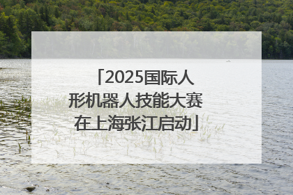 2025国际人形机器人技能大赛在上海张江启动