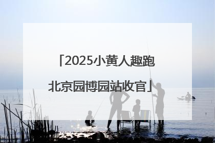 2025小黄人趣跑北京园博园站收官