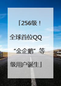 256级！全球首位QQ“金企鹅”等级用户诞生