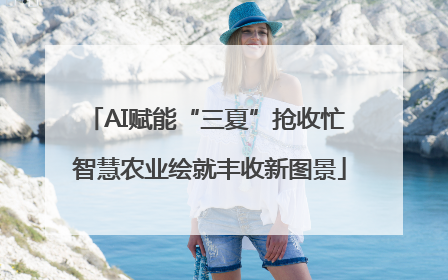 AI赋能“三夏”抢收忙 智慧农业绘就丰收新图景